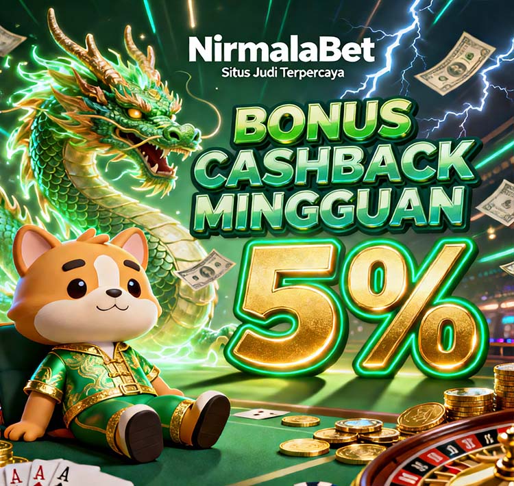 NirmalaBet Slot BCA Online Bonus Besar Setiap Hari